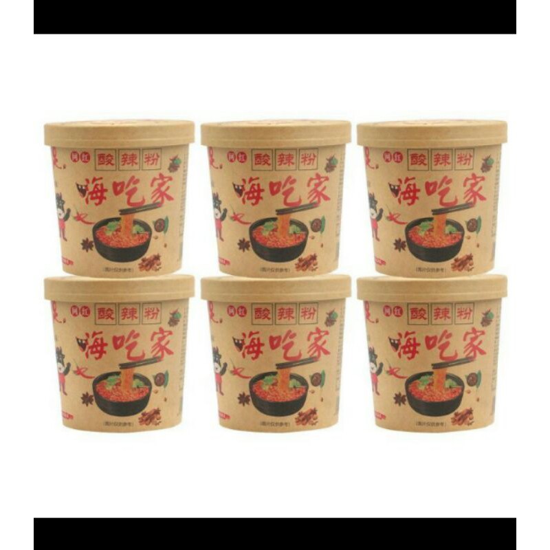 

海吃家－酸辣粉 (Suan La Fen) Spicy Sour Rice Noodle 130gram