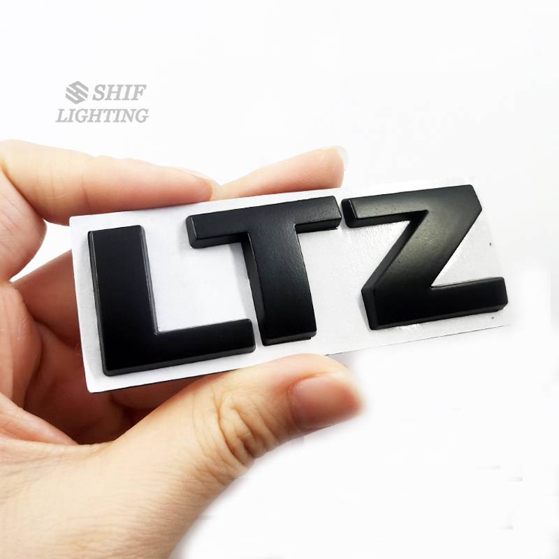 1pc Stiker Emblem Ltz Pengganti Bahan Metal Untuk Mobil Chevrolet