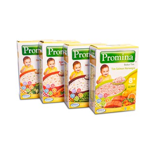 Promina Bubur Tim Bayi 8+ 100gr 5 Rasa Makanan Bayi ...