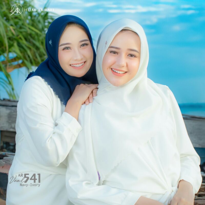 Segi Empat Voal Ar 541 by Hijab Arrafi // Fatimah az Zahra
