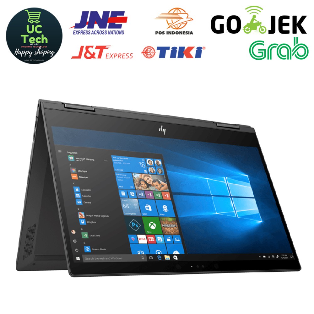 HP ENVY X360 13-AG0023AU - RYZEN 7-2700 -8GB -512GB -W10 -13.3FHD