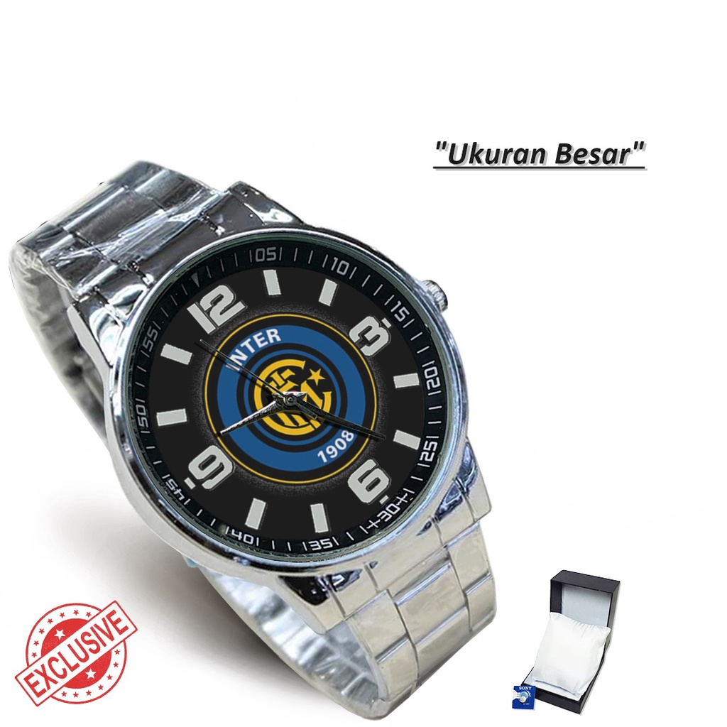 Jam Tangan Rantai Couple INTER MILAN - 2 (Keren)