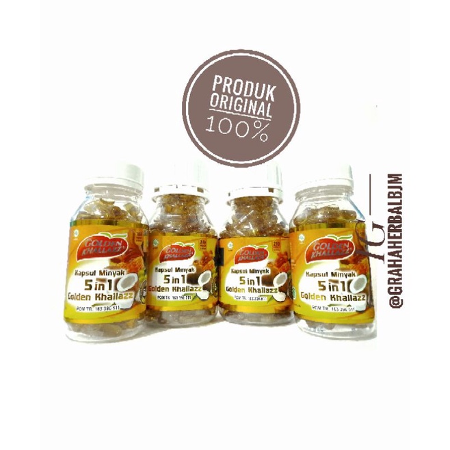 

MINYAK KAPSUL 5in1 & 4in1 GOLDEN KHALLAZZ