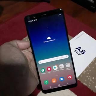 Handphone Hp Samsung Galaxy A8 Star Ram 4gb Internal 64gb