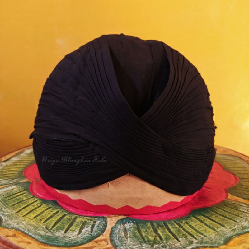 Blangkon Hitam Polos Sunan Kalijaga