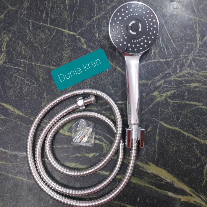 Sale Kran Air Cabang Stainles + Hand Shower ( Paket ) Berkualitas