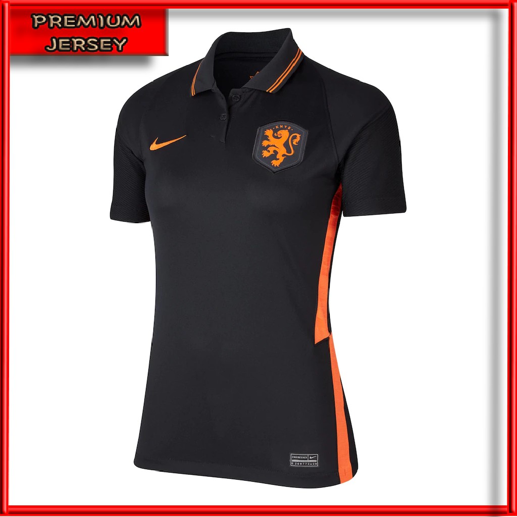 JERSEY BOLA BELANDA AWAY LADIES 2021 GRADE ORI | BAJU SEPAK BOLA TIMNAS BELANDA AWAY TERBARU