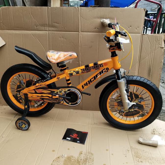 PR00M000 Sepeda anak 18 Pacific Transformer Bubble be Murah
