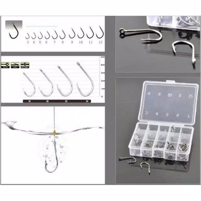 SATU SET KAIL ISI 70 PCS UKURAN 3-12 TAJAM