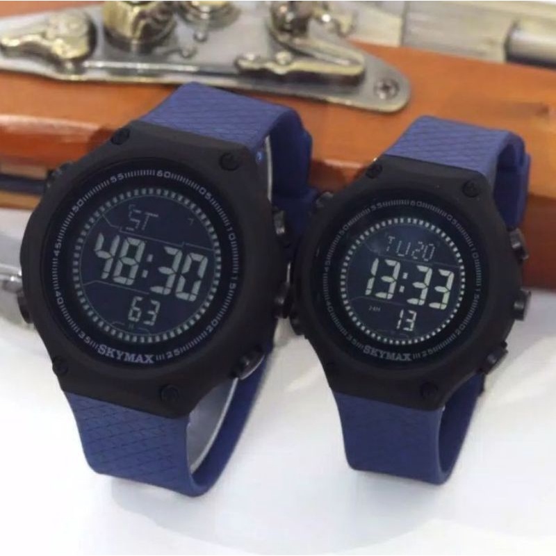 SKYMAX JAM TANGAN COUPLE DIGITAL (WATER PROFFF)