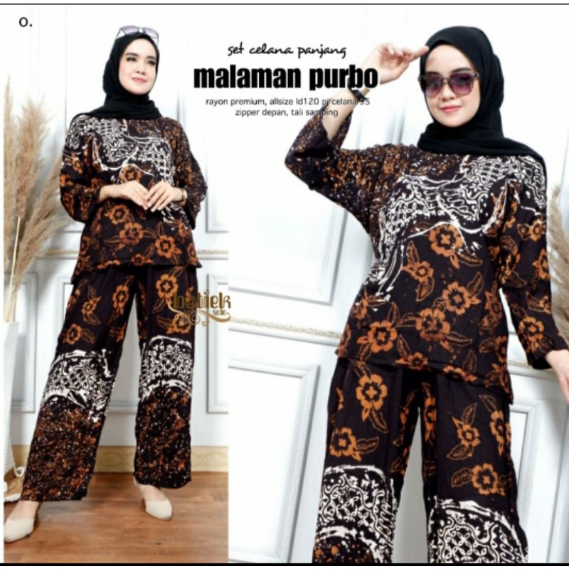 Set wanita terbaru*Malaman Purbo