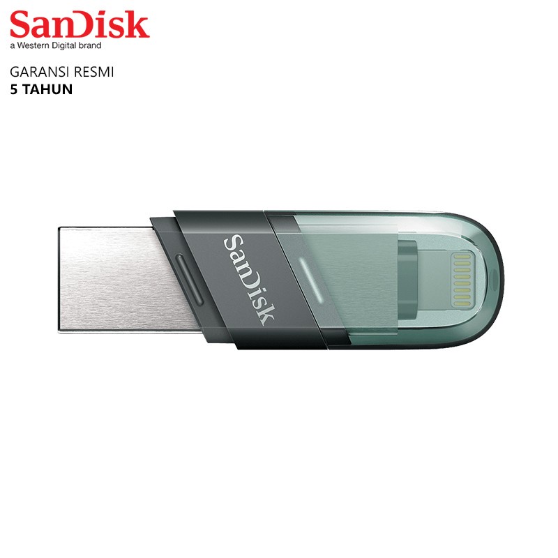 Flashdisk OTG 128GB Sandisk Dual USB Drive 3.0 OTG to Iphone USB