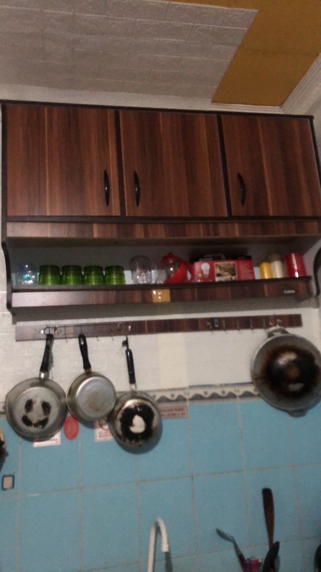 Kitchen Set Atas Kicen Set Lemari Dapur Lemari Gantung Kabinet Dapur Rak Dapur Atas 3 Pintu - C 843
