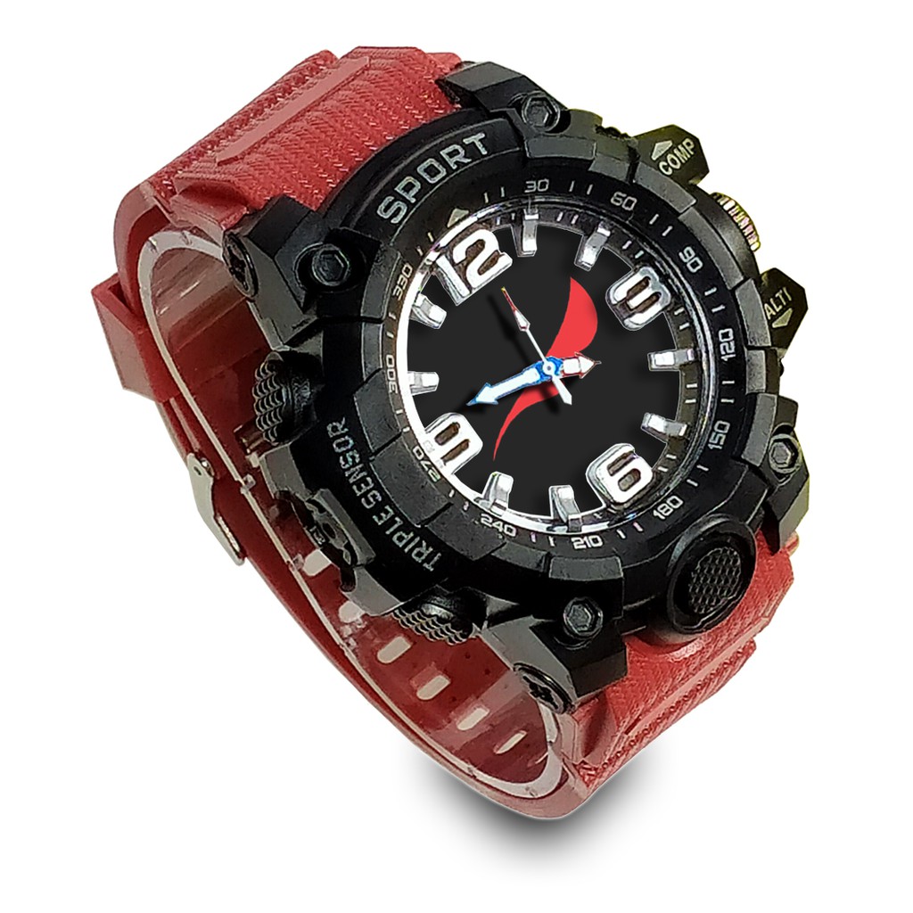 Jam Tangan Custom NOAH Ruber- Water Resistant