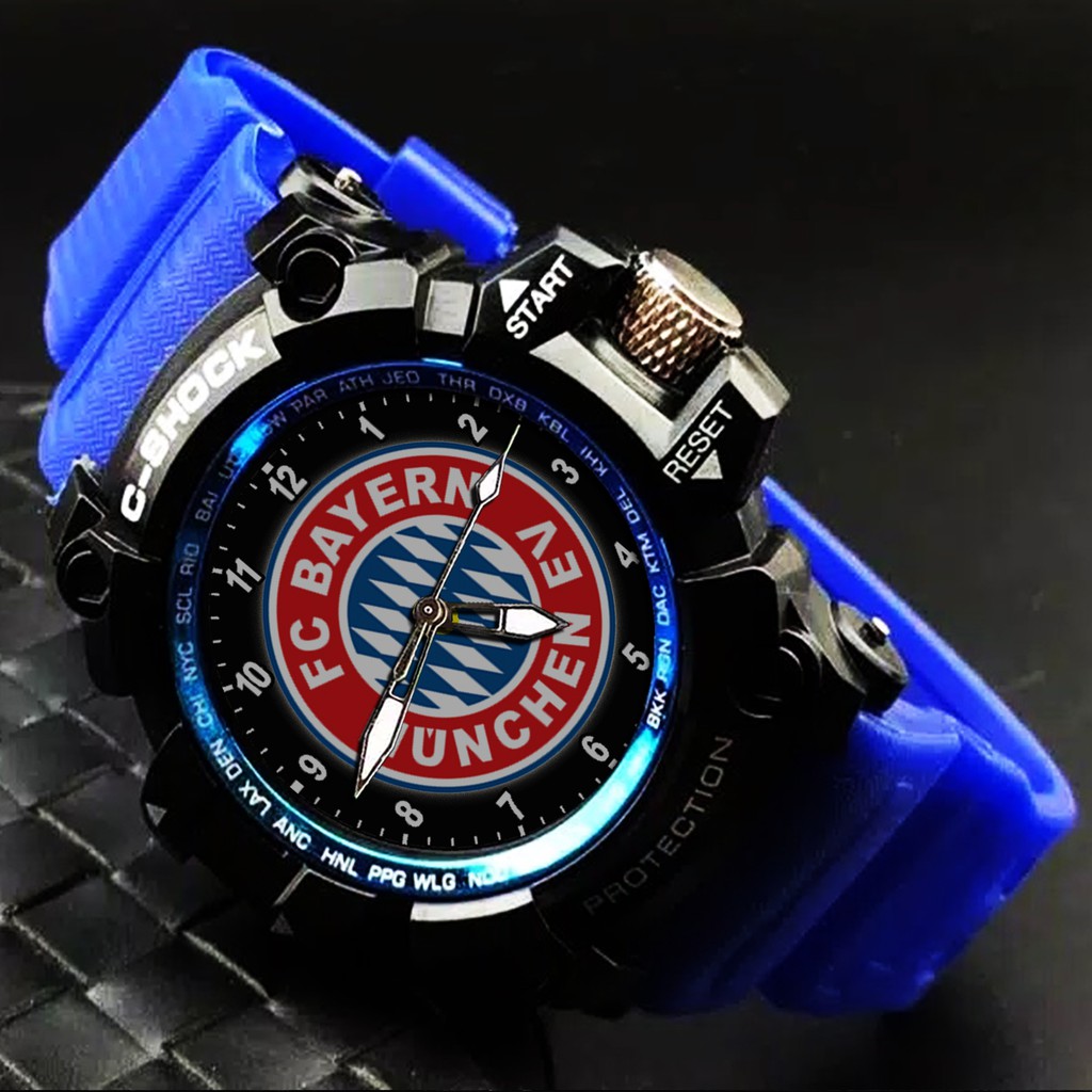 (EXCLUSIVE) JAM TANGAN BAYERN MUNCHEN 1 (STRAP WARNA)