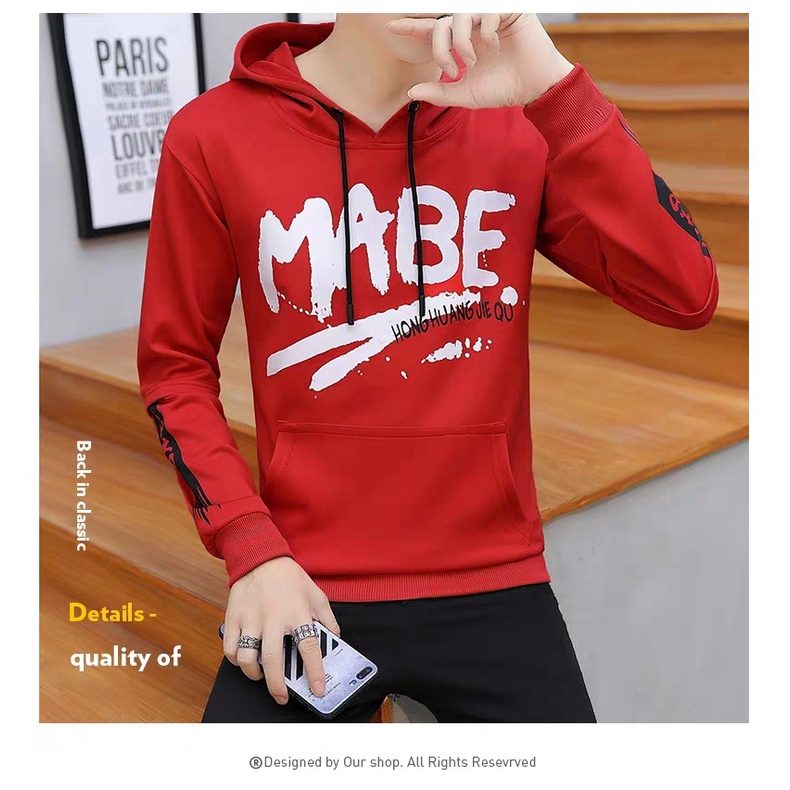 Lilipop.id Sweater Pria Mabee Hoodie Jumper Outwear