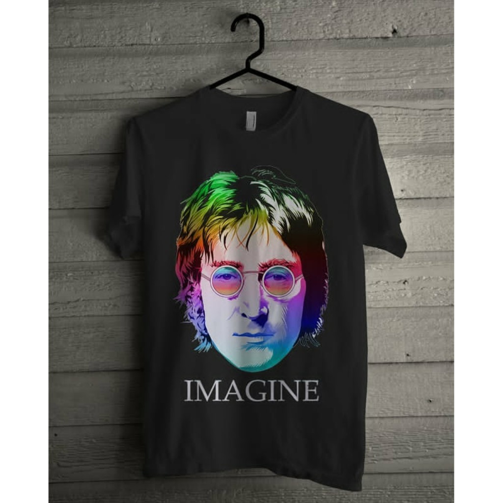 IMAGINE JOHN LENNON T-Shirt - Kaos Band Music Original