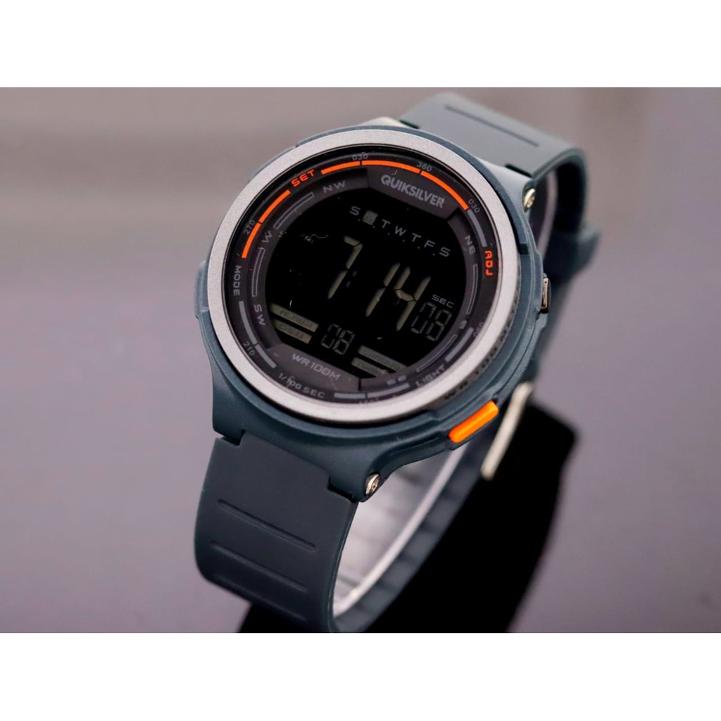 JAM TANGAN PRIA QUIKSILVER DIGITAL RUBBER DIAMETER 4,6 CM || JAM TANGAN FASHION QUICKSILVER QS