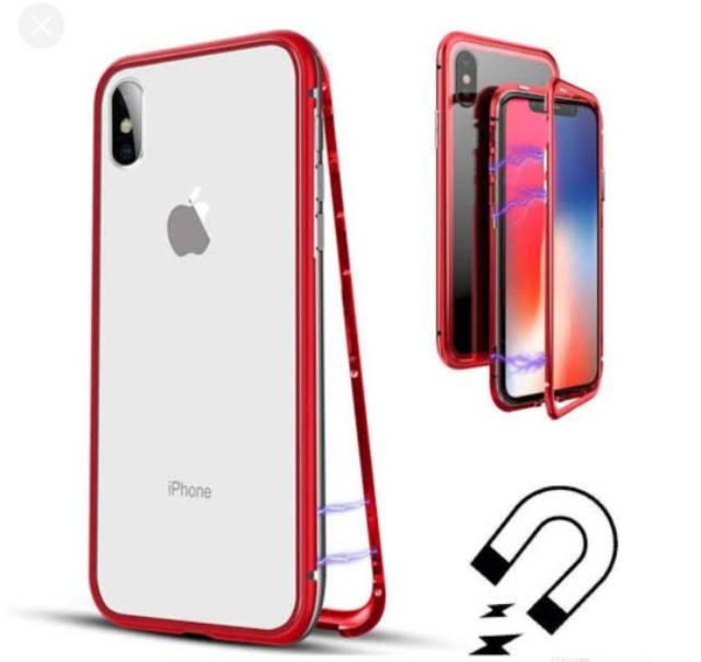 Case Magnetic Iphone X Premium Case 2in1 Magnetik Case Iphone X