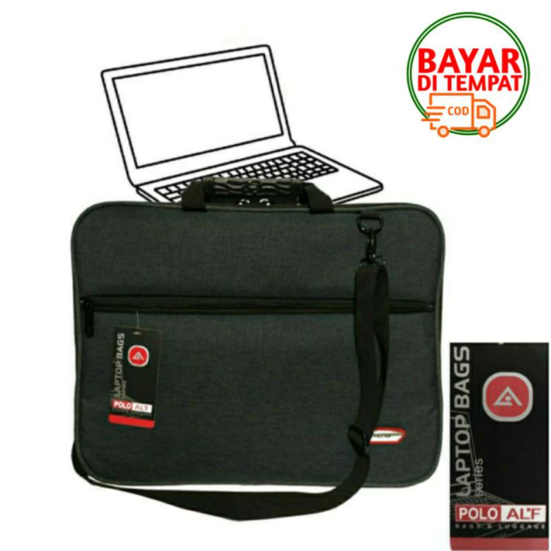 Tas selempang laptop jinjing 15 inchi polo ALF 502