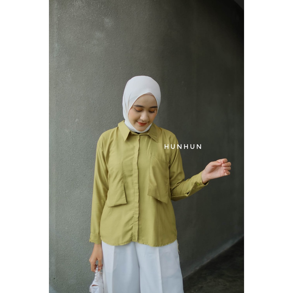 CUCI GUDANG!! Tini Blouse / Atasan Katun Poplin Premium