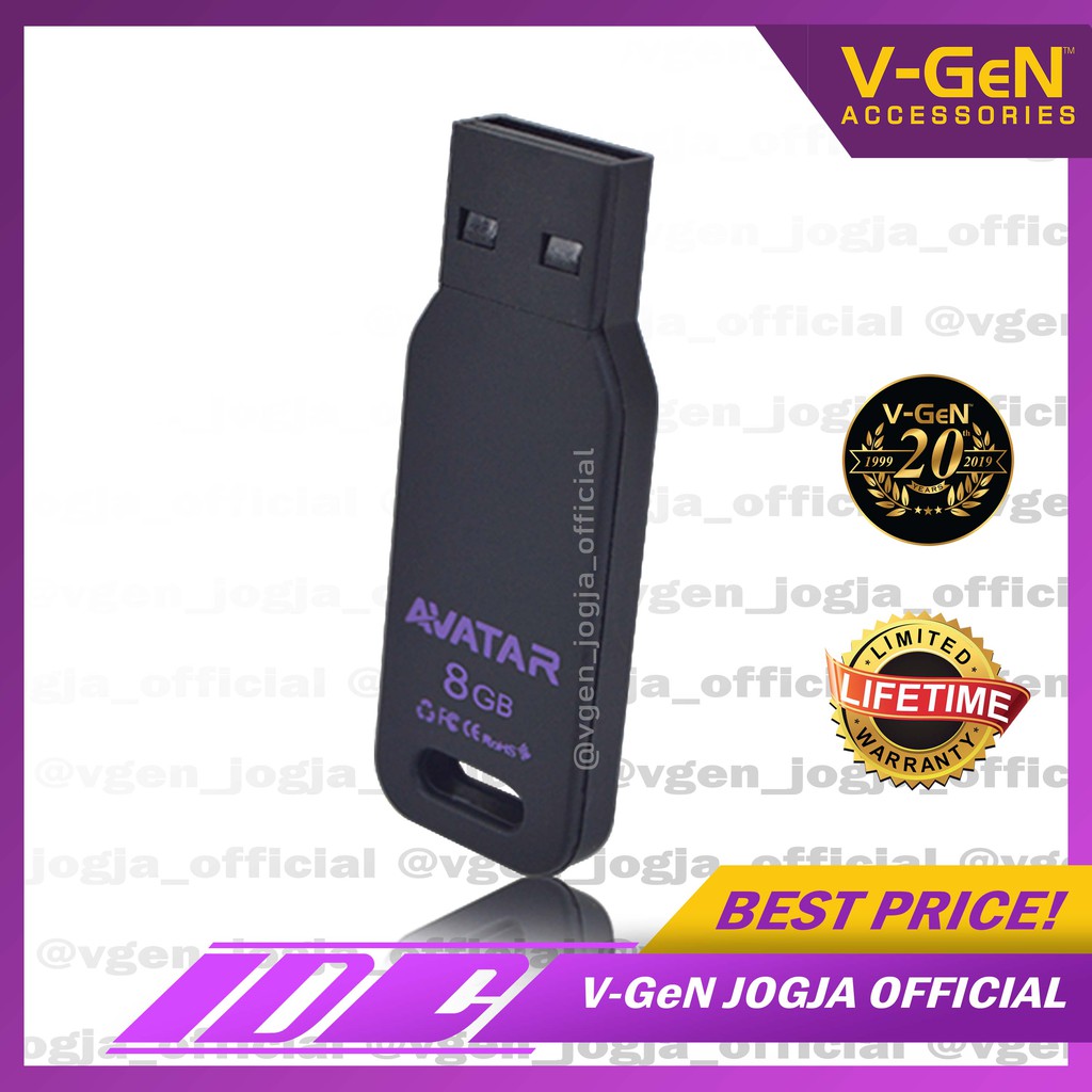 USB Flashdisk V-GeN 8GB - 128GB AVATAR USB2.0