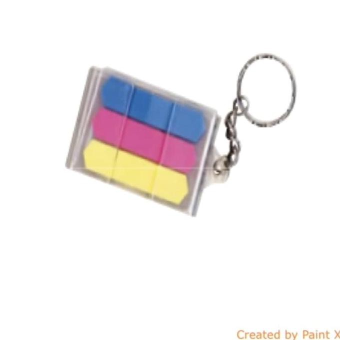 

BEST SELLER ATK0028 (isi60) Keychain+Kertas Lem Mini Pembatas Z Type Film Indexer TERJAMIN