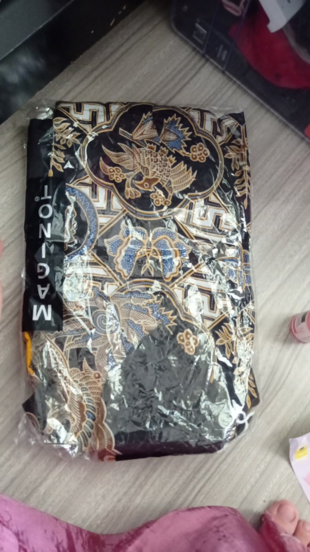 Maginot Kemeja Batik 2.0 Rayana-ls Lengan Panjang Pria + Free Masker