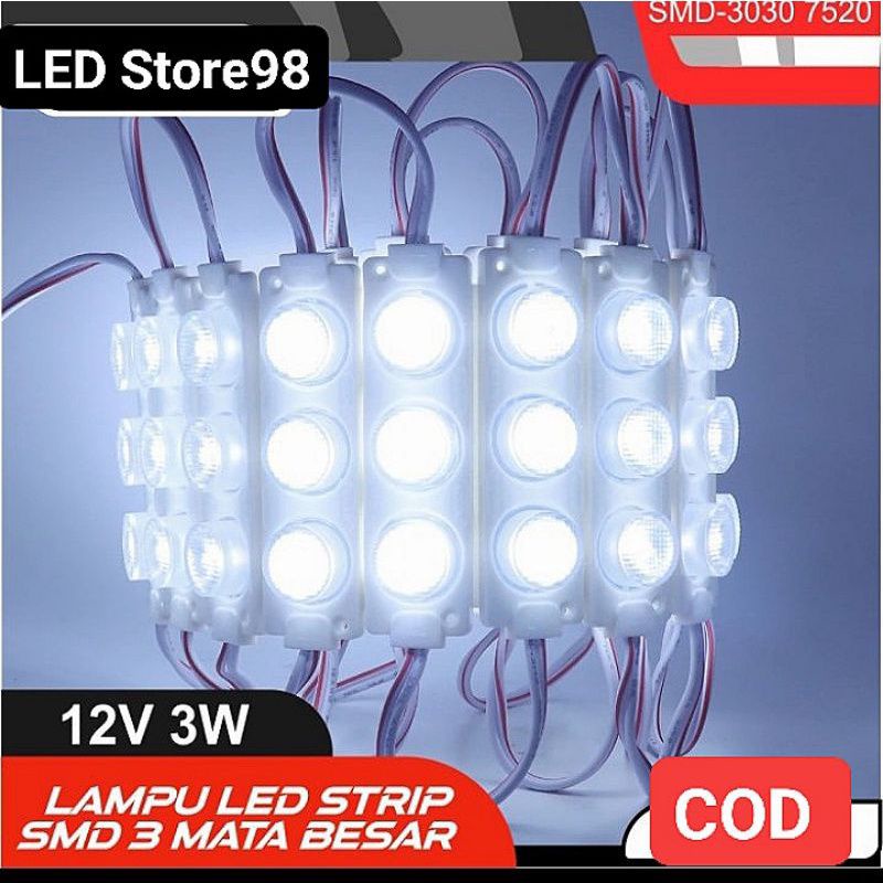 LAMPU LED 3 MATA 3 watt