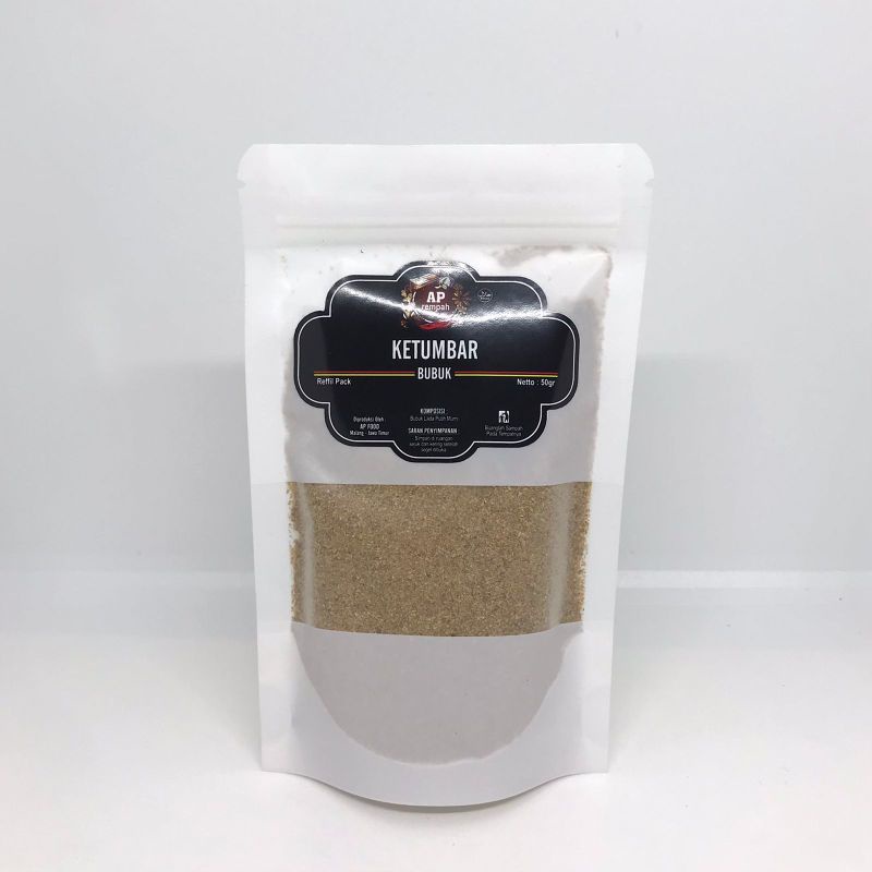 

Ketumbar Bubuk 50gr - APrempah Refill Pack