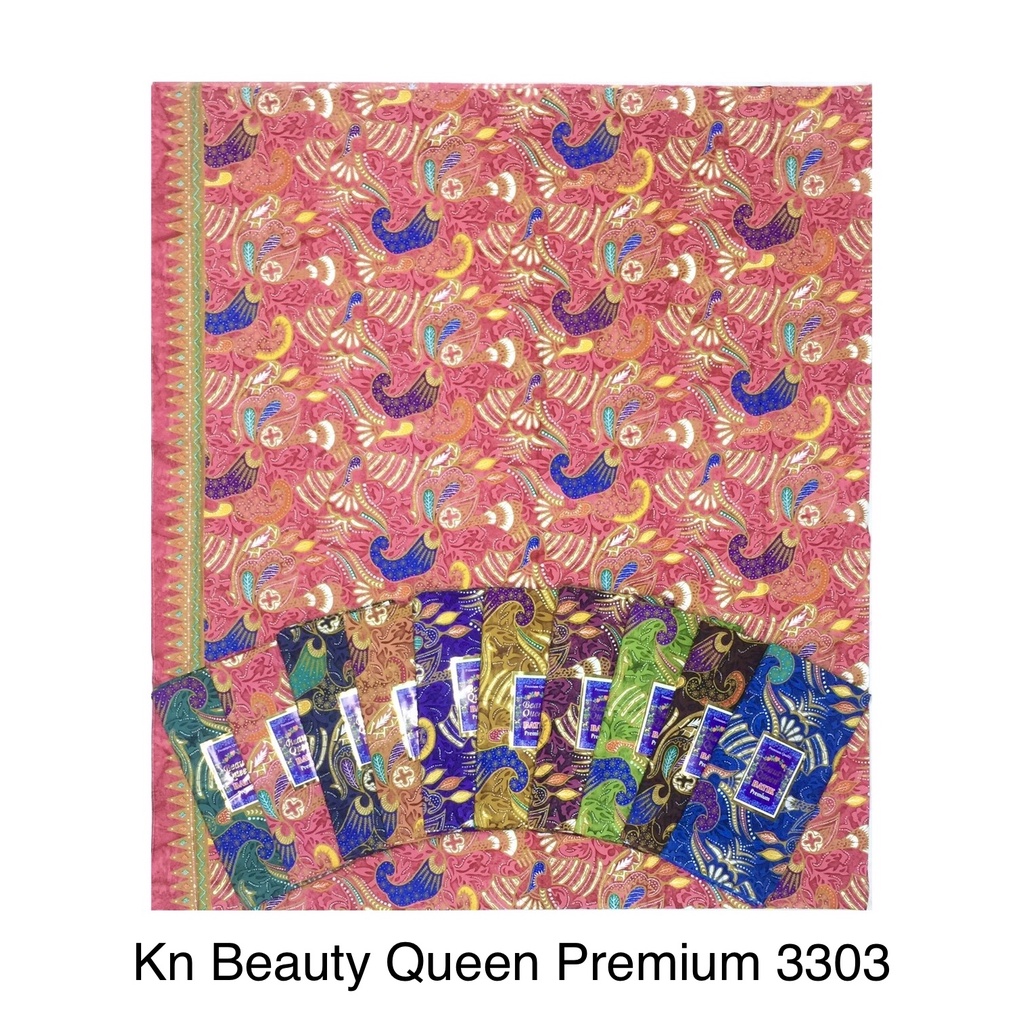 Grosir 5pc - Kain Panjang Batik Katun Premium / Kain Batik Wanita