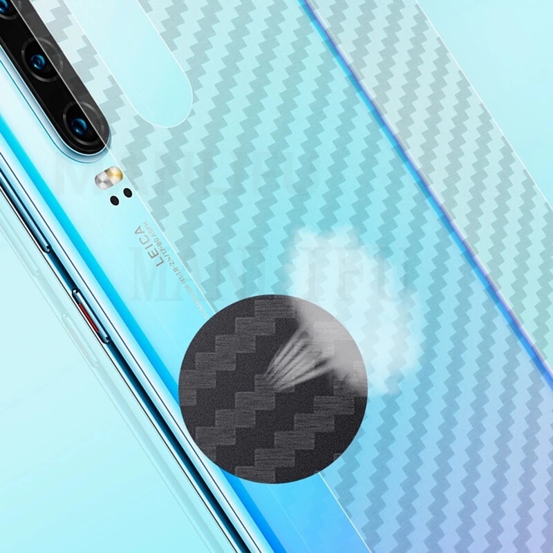 Stiker Pelindung Belakang Bahan Carbon Fiber Matte Translucent Tahan Lama Untuk Xiaomi 11t Tpro Lite