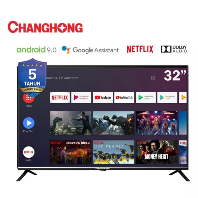 LED 32in Changhong Android TV L32H4