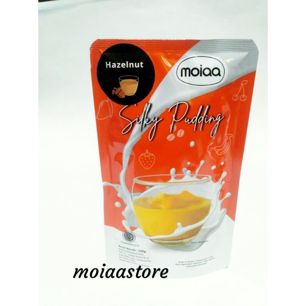 

MOIAA PUDING 100GR BUBUK SILKY PUDDING MURAH SUTRA SUSU RASA COKLAT CUP BUAH MANGGA GREEN TEA SEHAT