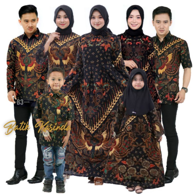 Baju batik Couple Keluarga Ayah Ibu Anak Pasangan Suami Istri Atasan Wanita Pria Dan Anak Anak Sania Ruflle Ori Ndoro Jowi Modern Family Lebaran Terbaru 2023