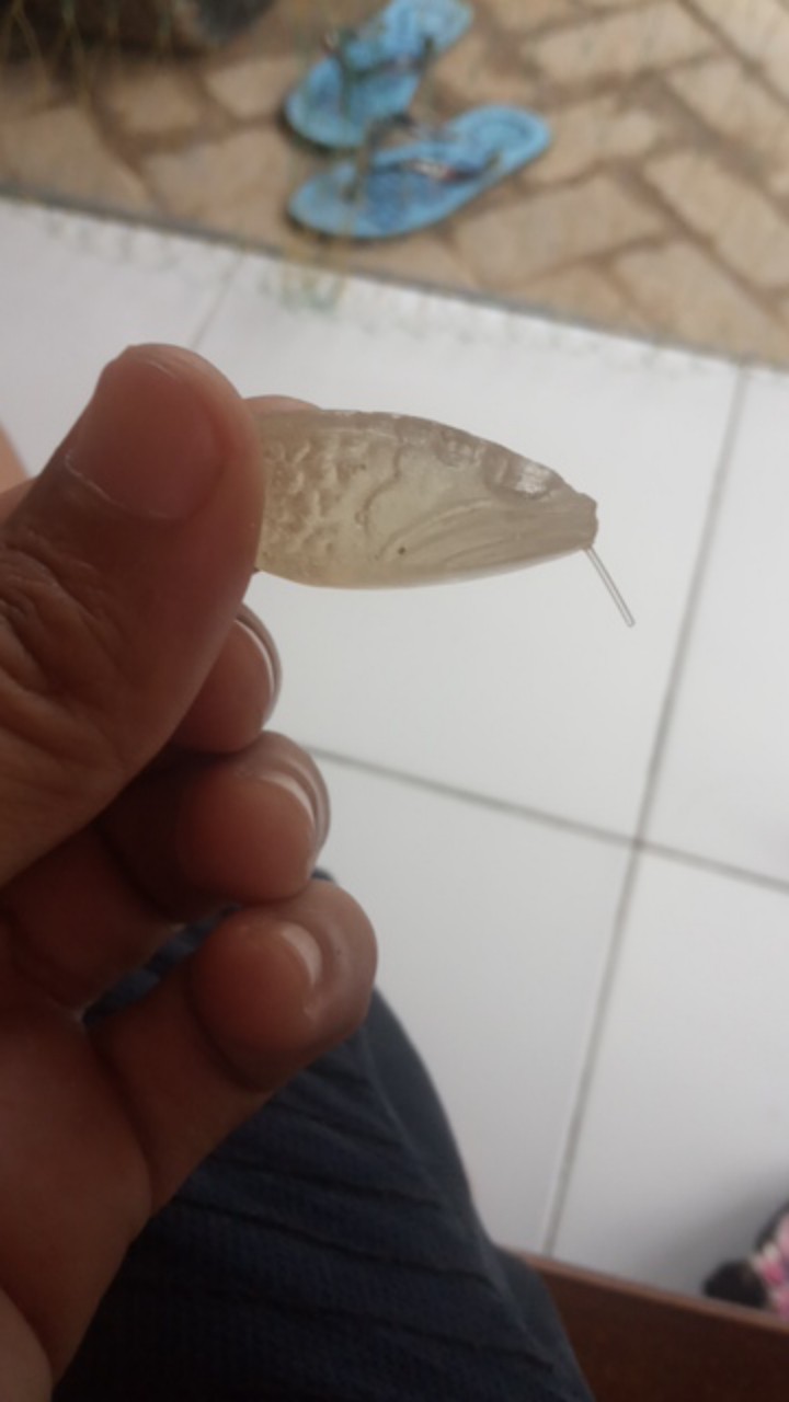Molding/ Cetakn Model Color Ijo Ukuran 5cm Hook 2/0 / 3/0