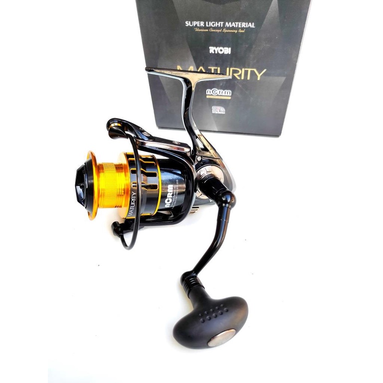 Reel Pancing Ryobi Maturity 4000 8000 Power Handle Alluminium Body Drag 5Kg