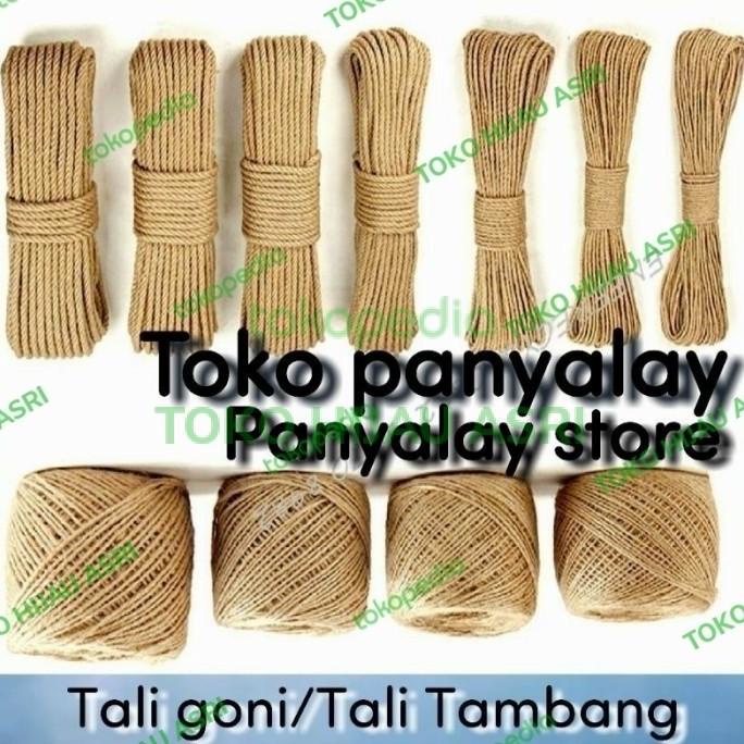 

[[COD]] Tali Goni 1 ROLL (P:50m)/Tali Tambang/Serba Guna/Hemp Rope Vintage PROMO SPECIAL Kode 911