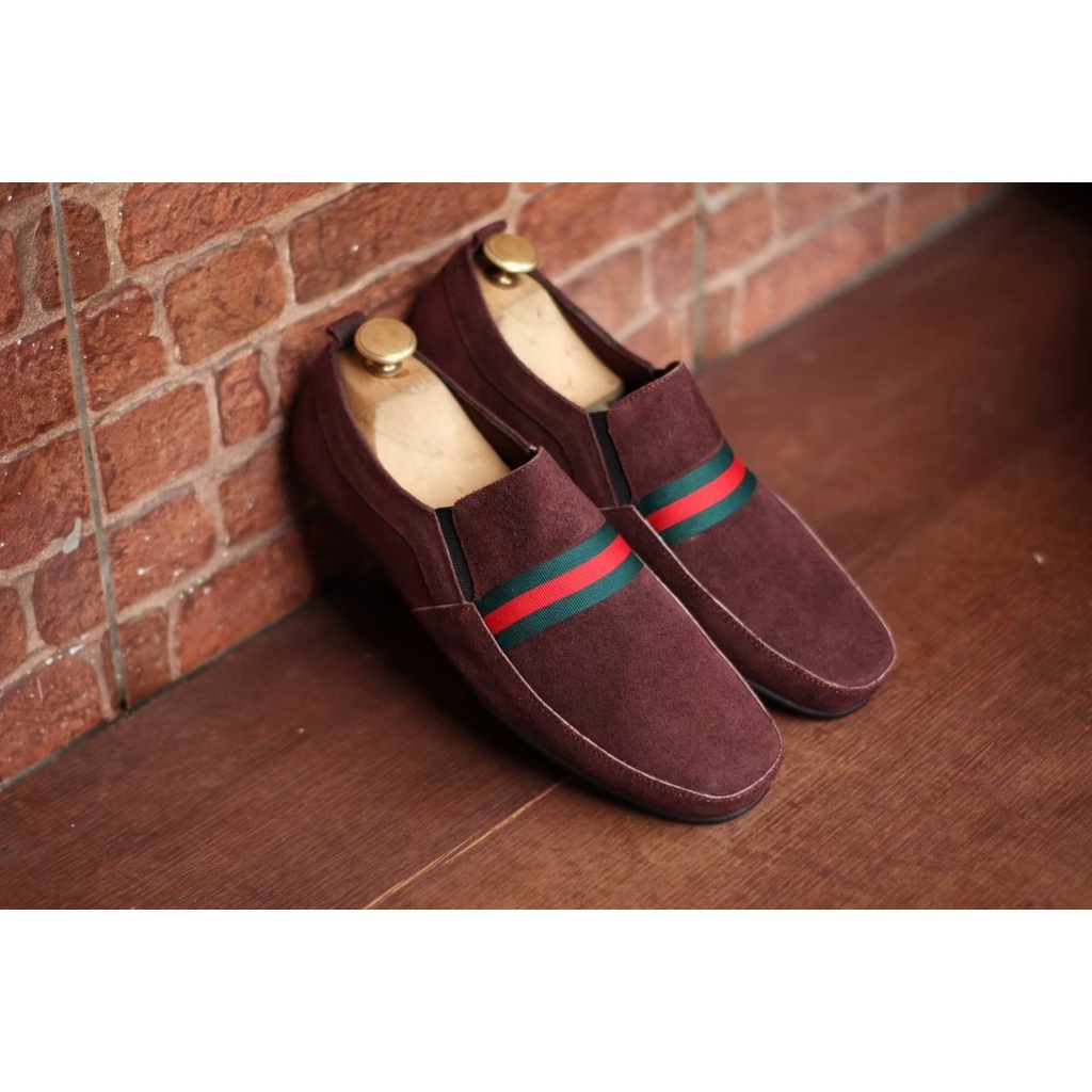 sepatu slip on kasual pria cevany yomi