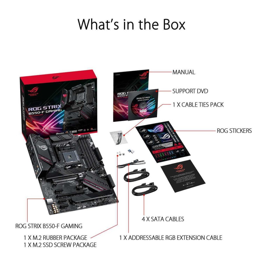 ASUS ROG STRIX B550-F GAMING (Socket AM4)