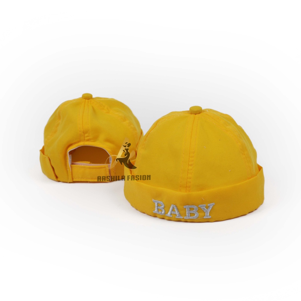 Topi Miki Bayi Bordir Baby / Topi Buntung Bayi Usia 0-3 Tahun