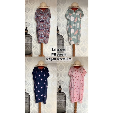 Daster Busui Habel Selutut Motif Kekinian