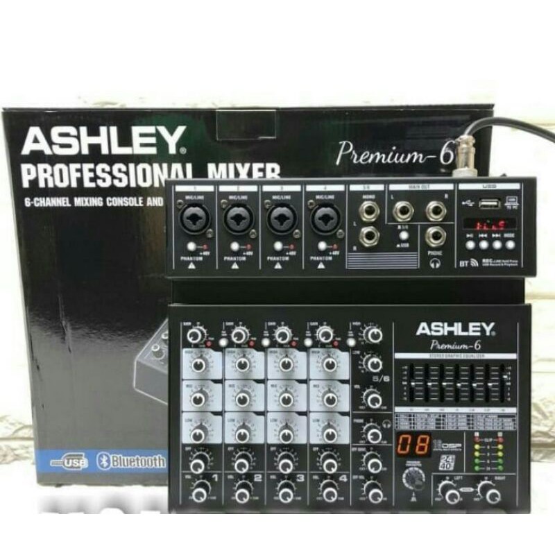 mixer audio ashley premium 6 original