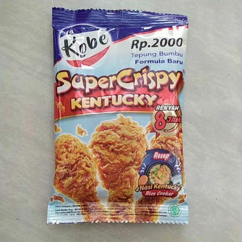 

Kobe tepung bumbu kentucky 70gr