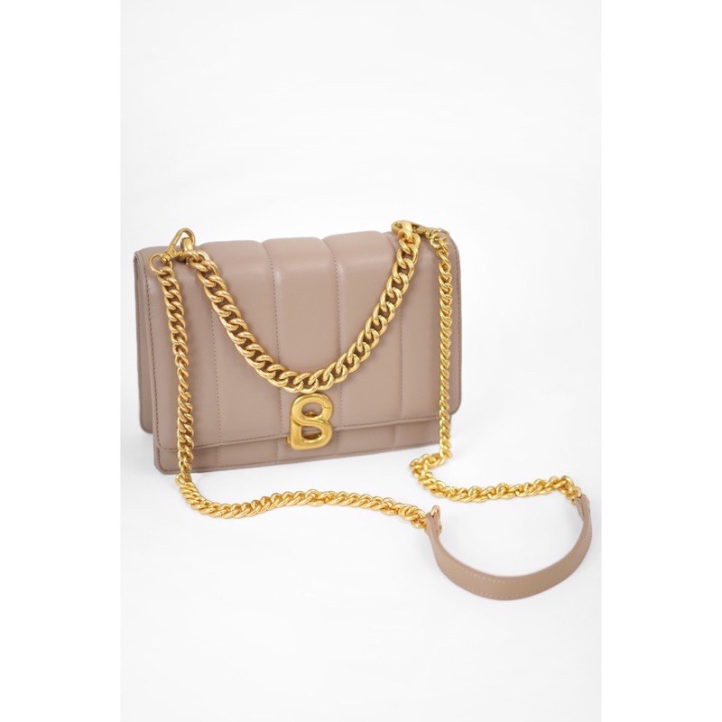 Nora Bag Buttonscarves Tan