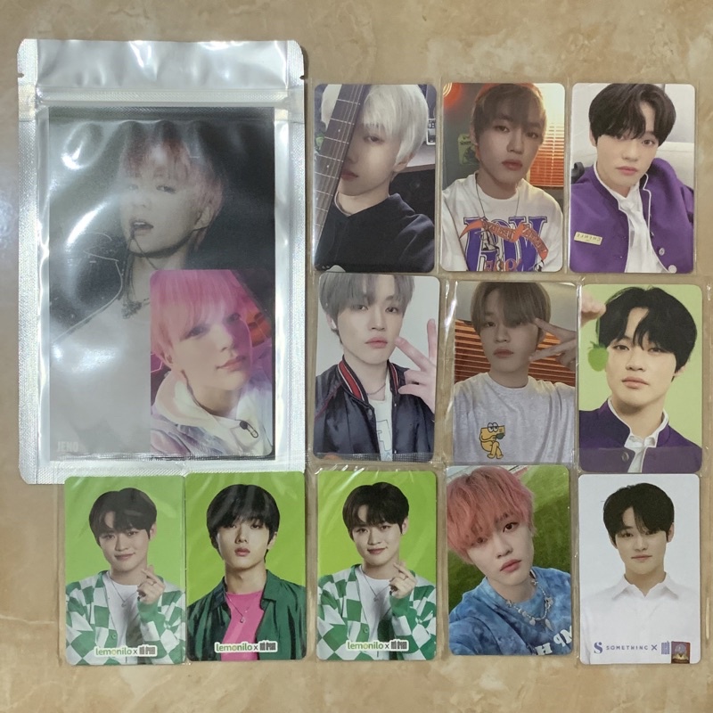 pc chenle jisung jeno 4x6 photoset glimo mixtape digipack beatbox keycard cafe ar poca nct dream
