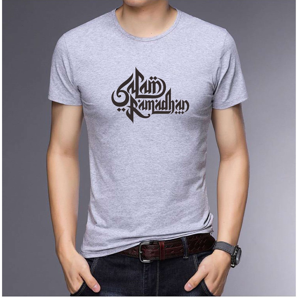 BS/COD/BAJU KAOS TANGAN PANDEK RAMADHAN PRIA REALPICTURE