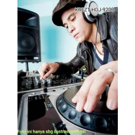 Promo DJ HEADPHONE - KREZT HDJ-9200