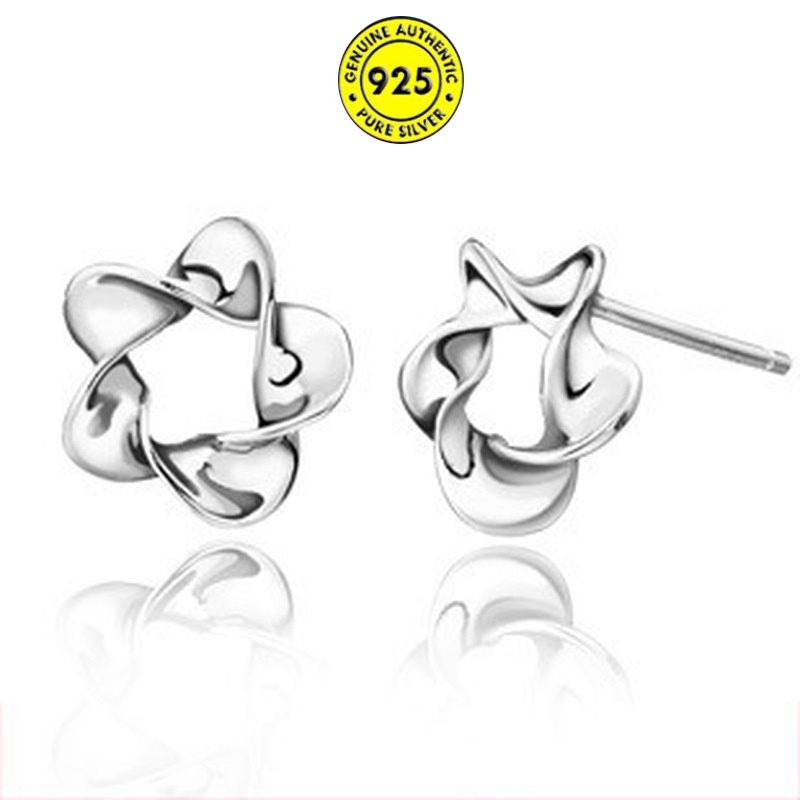 Anting Tusuk Sterling Silver 925 Anti Alergi Untuk Wanita