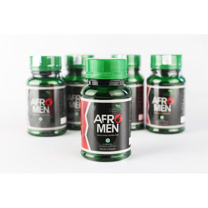 JUAL SUPLEMEN STAMINA PRIA OBAT KAPSUL AFROMEN TAHAN LAMA BPOM